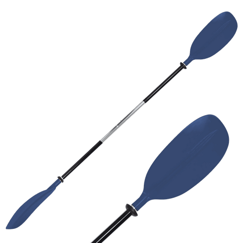 Oceansouth Asymmetric Kayak Paddle 2 Piece - 2170mm Blue 