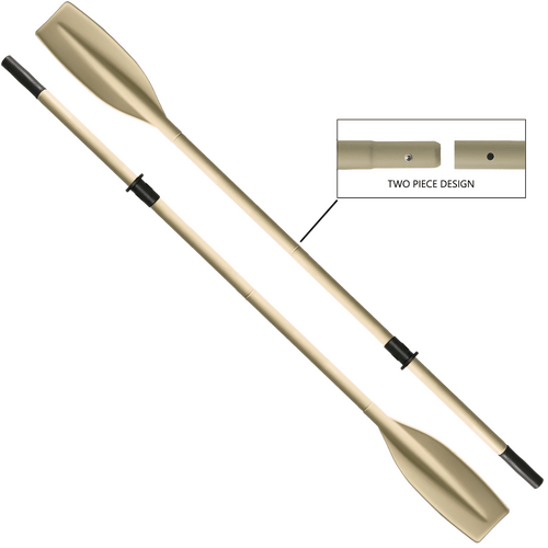 Oars Aluminium 2 Pce With Oar Stopper 1.85M (6') Pair