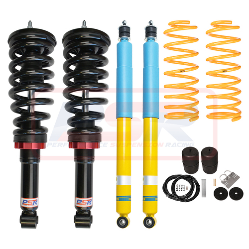 PSR TTG Shock Absorber Mitsubishi Pajero Sport QE / QF 2015 - On PSR TTG / Bilstein 2" Touring Lift Kit Heavy Duty Front and Standard Duty Rear with U