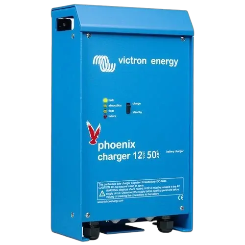 Phoenix Battery Charger - 12V - 50A 4 Stage Charging - 1 X 50A + 1 X 4A Output (Pch012050001)