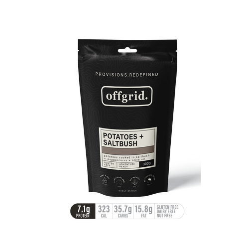 OFFGRID PROVISIONS Saltbush Potatoes - Heat & Eat Meal