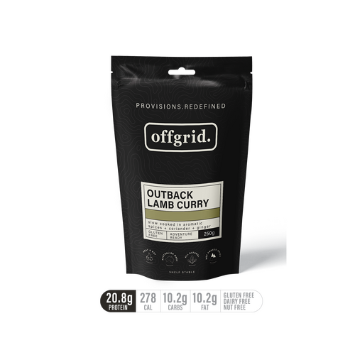 OFFGRID PROVISIONS Outback Lamb Curry - Heat & Eat Meal