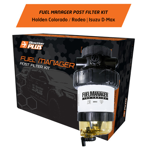 Fuel Manager Post-Filter Kit To Suit Isuzu D-Max 4Jj1Tc (3.0L 4Cyl) 2008 - 2012