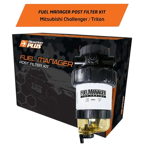 Fuel Manager Post-Filter Kit To Suit Mitsubishi Triton 4M41 (3.2L 4Cyl) 2006 - 2008