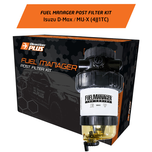 Fuel Manager Post-Filter Kit To Suit Isuzu D-Max 4Jj1Tc (3.0L 4Cyl) 2012 - 2017