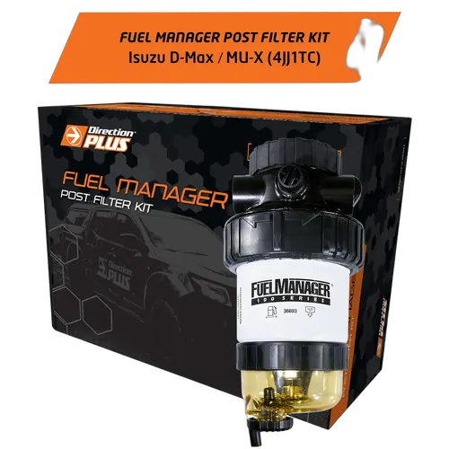 Fuel Manager Post-Filter Kit To Suit Isuzu D-Max 4Jj1Tc (3.0L 4Cyl) 2012 - 2017