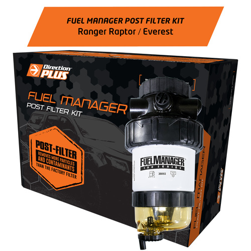 Fuel Manager Post-Filter Kit To Suit Ford Ranger Raptor Yn2S (2.0L 4Cyl) 2018 - 2022