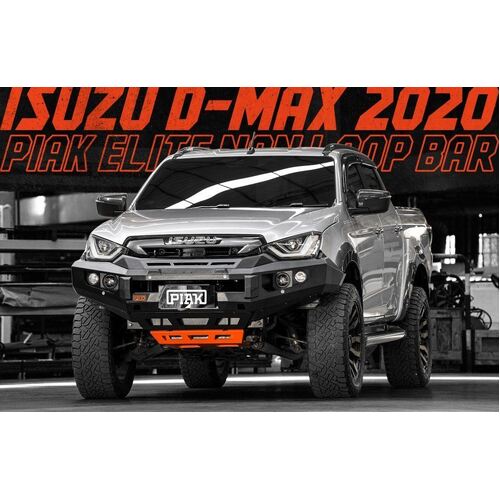 Piak Elite No Loop To Suit Hilux 2020 Onwards With Black Tow Points