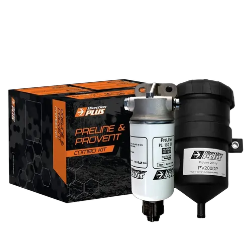 PreLine-Plus Pre-Filter + ProVent Combo Kit For Toyota Hilux N80 Fortuner 1GD-FTV 2016 - 2021