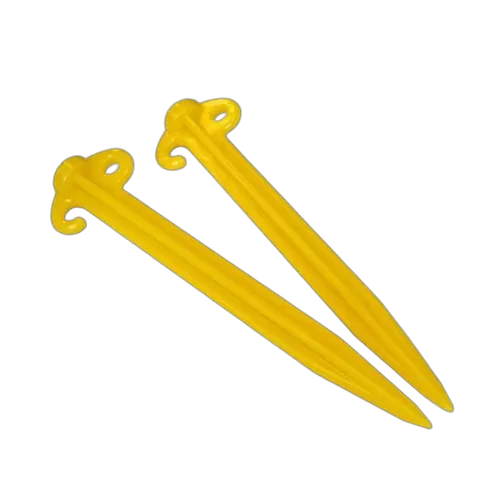 Supa-Peg Yellow Polycarbonate Sand Peg 300mm x 1
