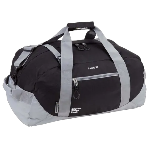 Explore Planet Earth Polaris 50L Duffle Bag Black