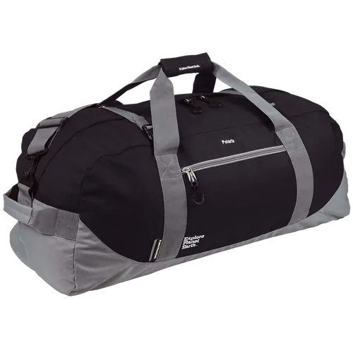 Explore Planet Earth Polaris 90L Duffle Bag Black