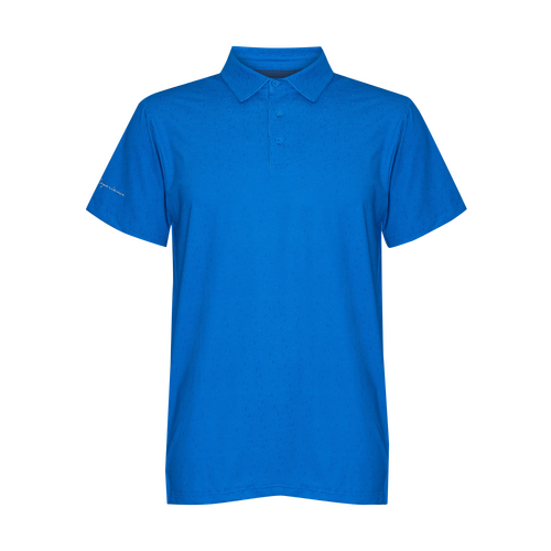 Nomad Design Polo Shirt Stacked - Marine Blue - XL