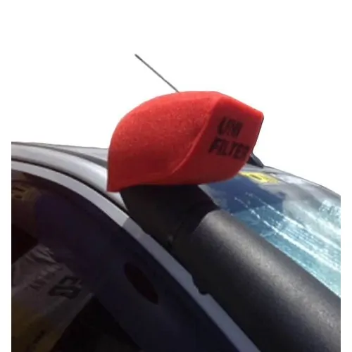 Unifilter Snorkel Ram Head Cover - TJM Tapered - WSmall 150 x H95mm