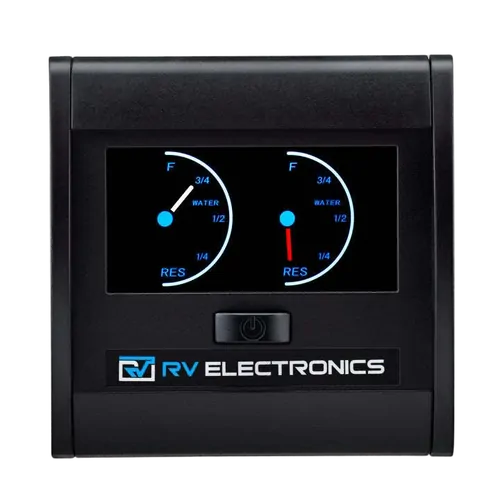 RV Electronics Programable LCD Double Tank + Voltmeter