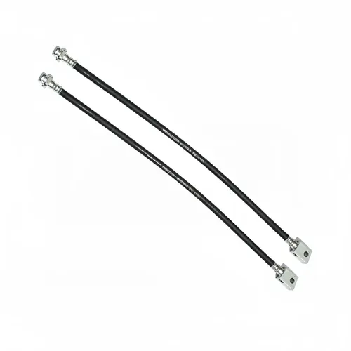 Performance Suspension Racing Holden RG Colorado Rear Rubber Extended Brake Hoses - DUAL HOSE