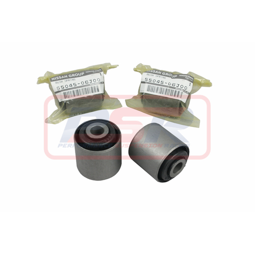 Performance Suspension Racing Genuine Nissan Patrol GQ / GU Rubber Rear Trailing Arm Bush Set 55045-06J00