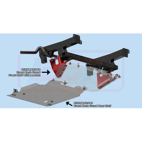 Performance Suspension Racing Isuzu D-Max 3 - Mazda BT-50 TF 2021-ON Chassis Saver Front Bash Guard Front Half
