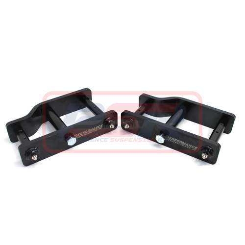 Performance Suspension Racing Nissan Navara D40 Extended Shackles 2" Lift