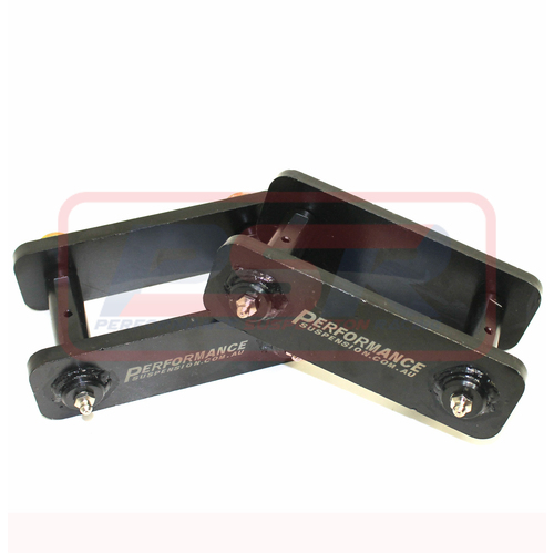 Performance Suspension Racing Nissan Navara D22 Extended Shackles 1" Lift