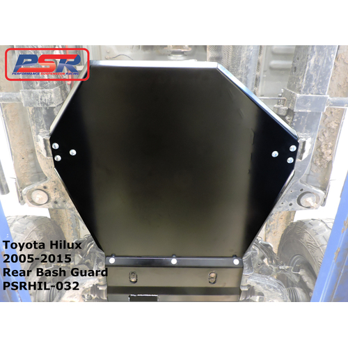 Performance Suspension Racing Rear Bash Guard to suit Toyota Hilux N70 05-15