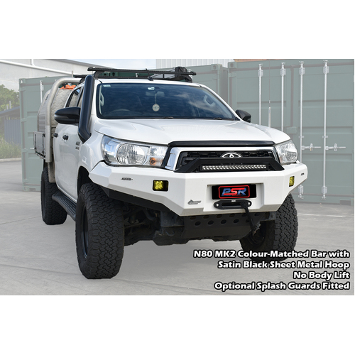 PSR Ambush Bar suits Ambush Sheet Metal Hoop Bullbar to suit Toyota Hilux N80 MK1-MK2 2016-4/2020
