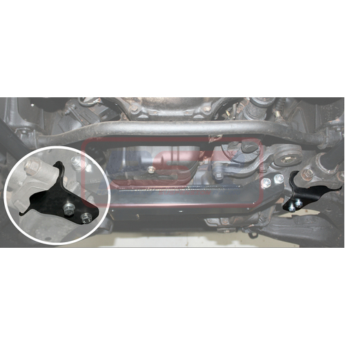Performance Suspension Racing Torsion Bar Strengthening Bracket Kit to suit Toyota LandCruiser 100 Series
