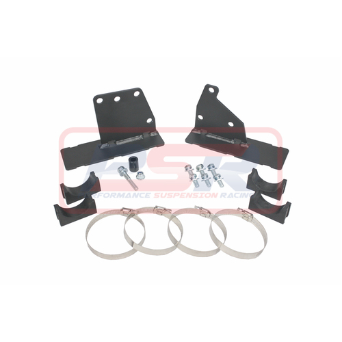 Performance Suspension Racing Rear External Shock Reservoir Mount (Mounted to Chassis Behind Front Spring Mount) to suit Toyota Landcruiser 70 Series