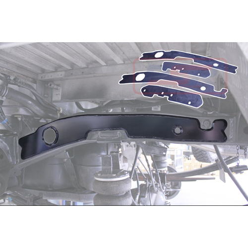 Performance Suspension Racing Mazda BT50 / PX Ranger Weld On Chassis Brace Kit (4 Plates)(Extra Cab)