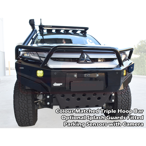 PSR Ambush Bar Mitsubishi MR Triton Ambush Triple Hoop Bullbar