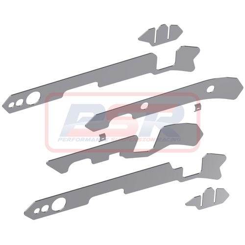 Performance Suspension Racing Nissan Navara D40 Weld On Chassis Brace Kit (Spanish Only, 6 Plates)