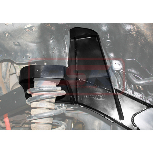 Performance Suspension Racing Nissan Patrol GQ-GU Front Raised Shock Tower System 75mm (Weld in)(pin shock mounting)