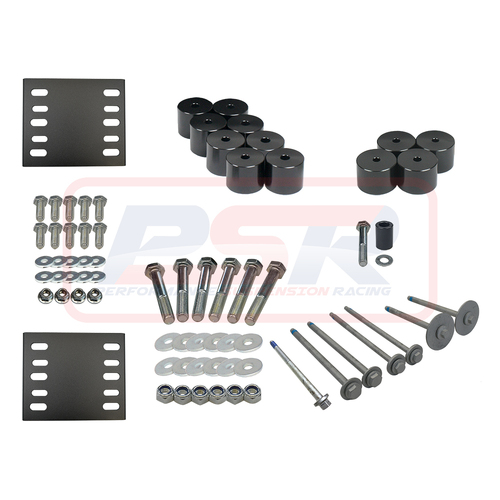 Performance Suspension Racing Ford Ranger Next Gen 2" Body Lift Kit (Dual/Extra Cab with Tray)