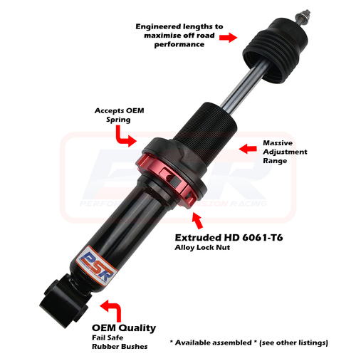 PSR TTG Shock Absorber Mitsubishi Triton ML-MR PSR TTG Front 2-3" Adjustable Shock Absorber