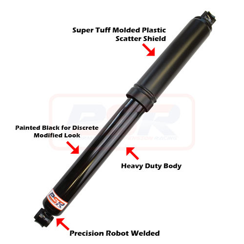 PSR TTG Shock Absorber PSR TTG Rear Shock Absorber 670mm Open Large Eye 19mm Bush Ends