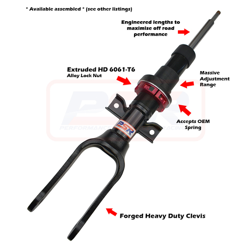 PSR TTG Shock Absorber VW Amarok PSR TTG Front 2" Adjustable Shock Absorber