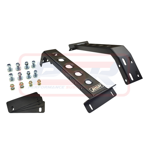 Performance Suspension Racing Roof Height Baja Rack Leg Set of 4 suit NP300, RG Colorado (590 Height)