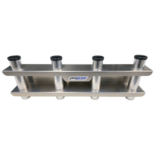 Prowave Boat Rod Rack - Side Mount - Alloy - Unpainted - 4 Rods