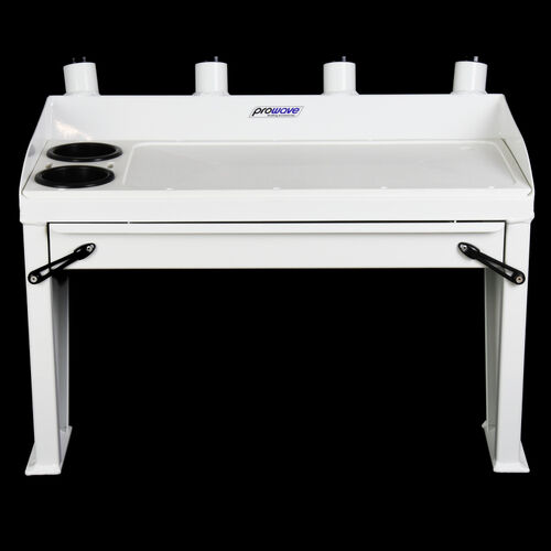 Prowave Aluminium Bait Board With Drawer - 700W - White