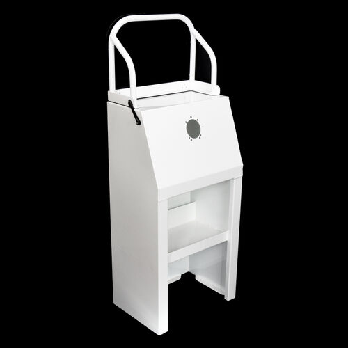 Prowave Boat Centre Console 500W X 350D X 1380H & Folding Windscreen - Unpainted