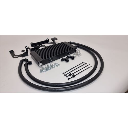 Process West Next Gen Ranger Raptor Transmission Cooler - Black (Fits With Factory Type Intercoolers and Process West Stage 1 and 2 Intercooler)