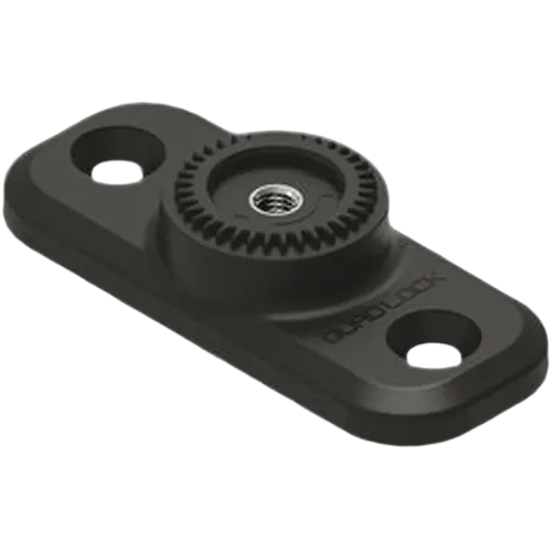 Quad Lock 360 Base - Flat Rectangle 2 Hole