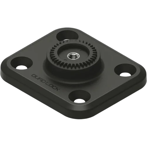 Quad Lock 360 Base - Flat Rectangle 4 Hole