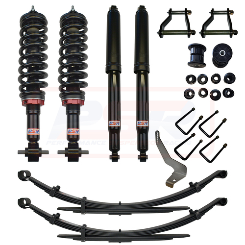 PSR TTG Shock Absorber Ford Ranger Next Gen / Volkswagen Amarok NF 2023-On PSR TTG 3" Lift Kit 4 Cylinder Standard Duty Front and Rear