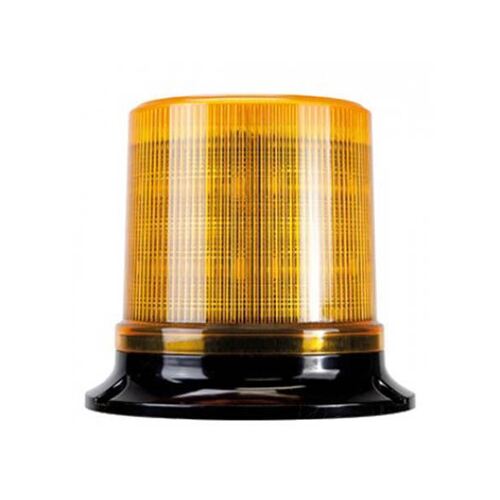 Roadvision LED Beacon RB130 Series 10 - 36V Amber Fixed Mount 30SMD LED's Watts Simulated Rotating