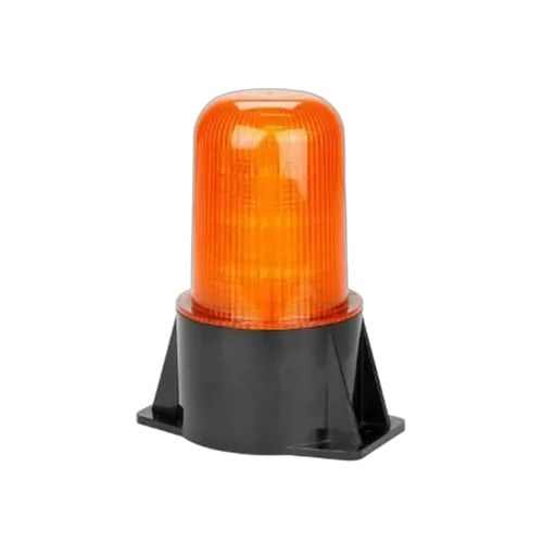 Roadvision LED Beacon Revolver 98 Series 10-110V Amber Fixed Mount 18SMD LEDs 6.5W 4 Function SAE Class 3 98x130mm