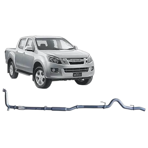 Redback Exhaust to Suit Isuzu D-MAX 2012 - 2016 4JJ1-TCX 3.0 Litre