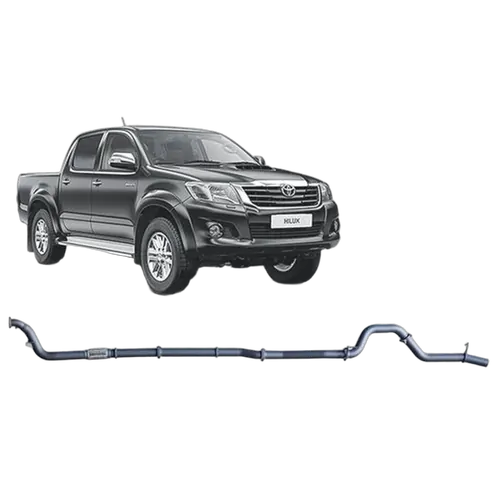 Redback Exhaust to Suit Toyota Hilux 26 Series 2005 - 2015 1KD-FTV 3.0 Litre