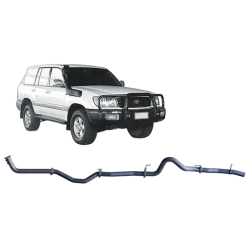 Redback Exhaust to Suit Toyota Landcruiser 100 Series Wagon 2000 - 2007 HDJ100R 4.2 Litre