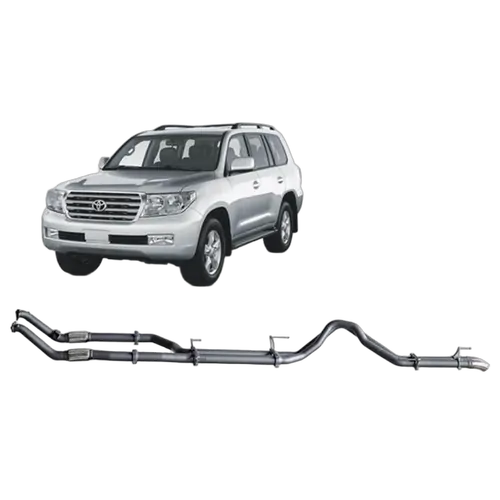 Redback Exhaust to Suit Toyota Landcruiser 200 Series Wagon 2008 - 2015 VDJ200R 4.5 Litre
